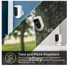 Système de caméra de sécurité sans fil Kasa Home pour l'extérieur et l'intérieur TP-LKC300S2