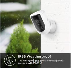 Système de caméra de sécurité sans fil Kasa Home pour l'extérieur et l'intérieur TP-LKC300S2
