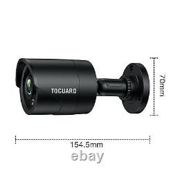 Toguard 8ch 5mp Home Security Came System Outdoor H. 265+ Lite Dvr Cctv Ip Cam
