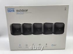 Tout nouveau kit de 5 caméras de sécurité sans fil Blink Outdoor.