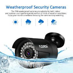 Us 8ch Dvr Cctv 1080p Ahd 3000tvl Caméra Système Home Kit De Surveillance De Sécurité