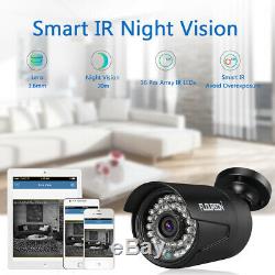 Us 8ch Dvr Cctv 1080p Ahd 3000tvl Caméra Système Home Kit De Surveillance De Sécurité