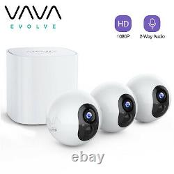 Vava Ip Camera Pro 1080p Hd Sans Fil Sécurité Intérieure Et Extérieure Caméra Maison