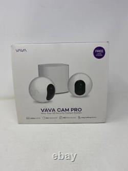 Vava Sans Fil Cam Pro 1080p Home Security 2 Système De Caméra Avecmotion