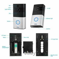 Wi-fi Sans Fil Video Doorbell Smart Ring Video Door Intercom Caméra De Sécurité Bell