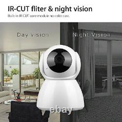 Wifi 720p Caméra De Vidéosurveillance Ir Surveillance De Sécurité Infrared Night Vision Home Indoor