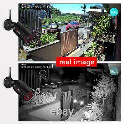 Wireless Security Camera System Outdoor Home 5mp 8ch With 2tb Hard Drive Wifi Ir