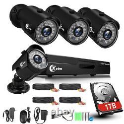 XVIM 4/8ch 1080p Home Security Camera System Outdoor Ir Night Vision Cctv Dvr