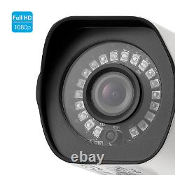 Zmodo 1080p Caméras De Sécurité Extérieure Et Intérieure Avec Night Vision 4 Pack