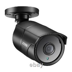 Zosi 4x 4k Ultra Hd Caméra De Sécurité 8.0mp Outdoor Bullet Cctv Home Camera Système