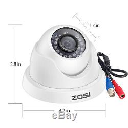 Zosi 8ch 4k H. 265 Maison De Sécurité Système De Caméra Avec 2 To Hdd 8 Canaux Dvr 8mp Kit